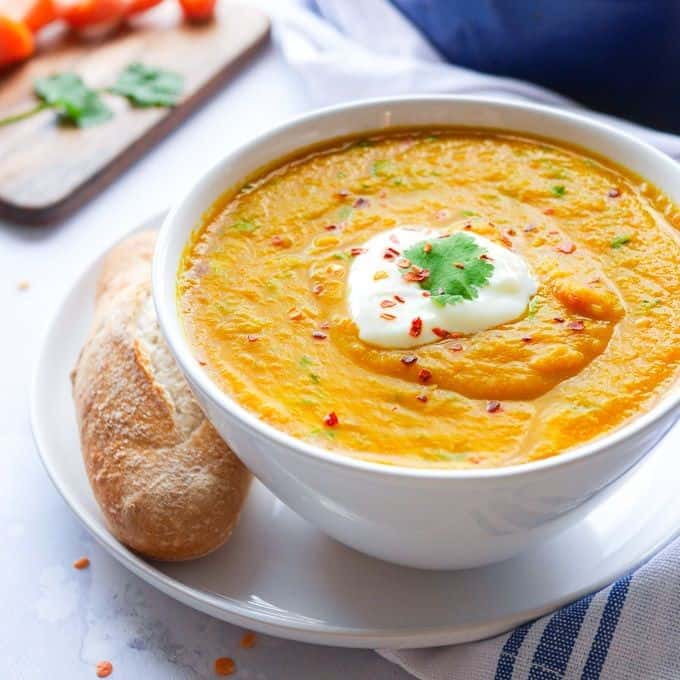 Carrot and Lentil Soup