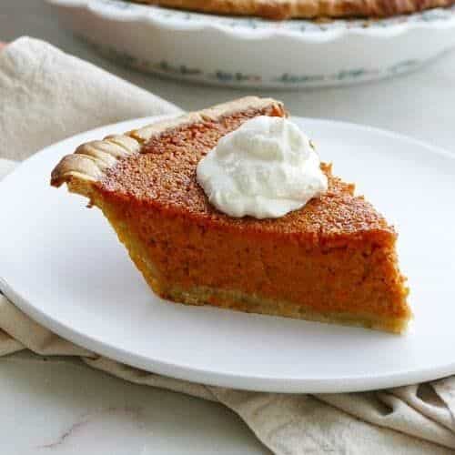 Carrot and Maple Syrup Pie