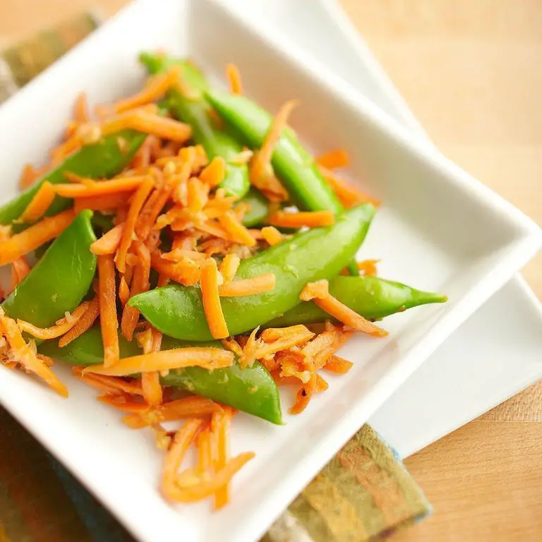 Carrot and Pea Stir Fry