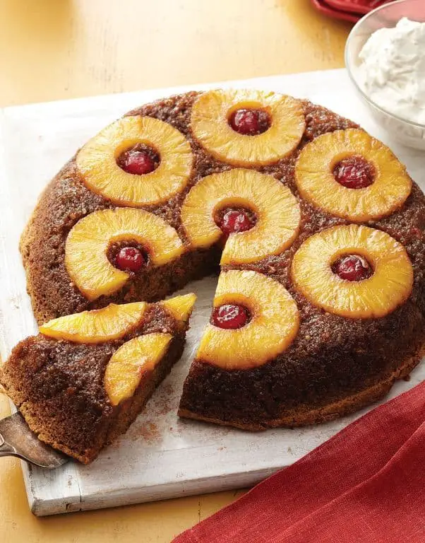 Carrot and Pineapple Upside-Down Cake