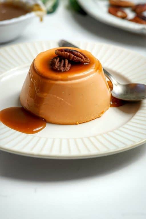 Carrot and Vanilla Bean Panna Cotta