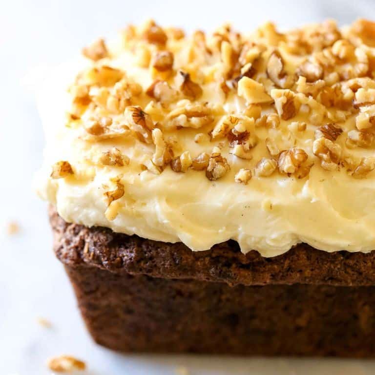 Carrot and Walnut Loaf Cake