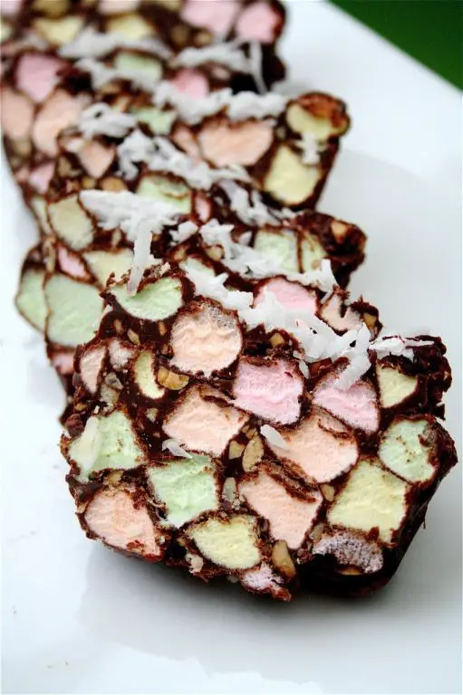 Cathedral Window Candy Bars