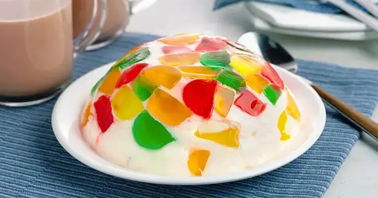 Cathedral Window Ice Cream Cake
