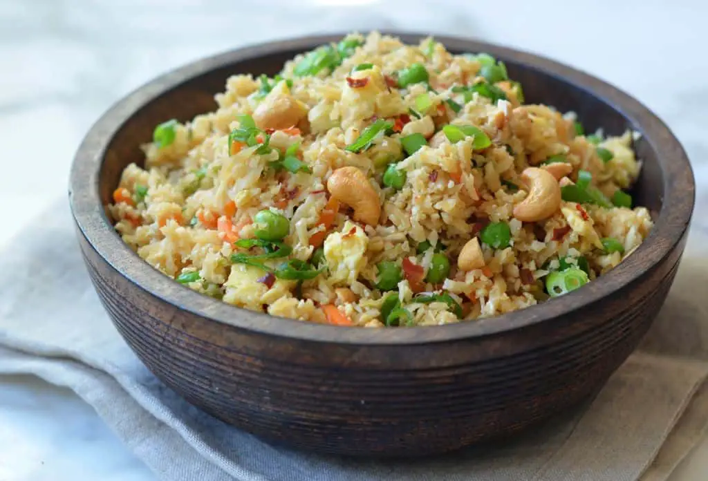 Cauliflower Fried Rice with Vegetables