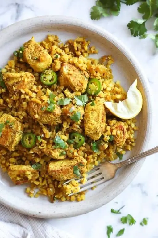 Cauliflower Rice Biryani