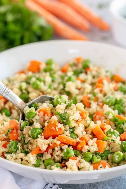 Cauliflower Rice Pilaf