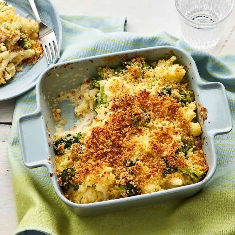 Cauliflower and Broccoli Casserole
