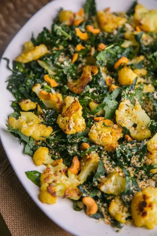 Cauliflower and Kale Salad