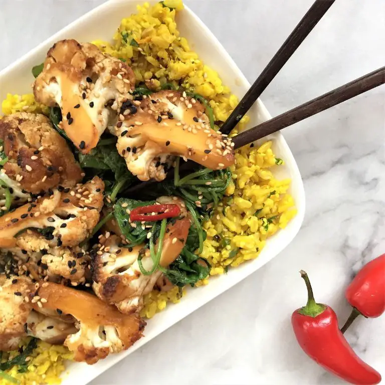 Cauliflower and Kale Stir-Fry