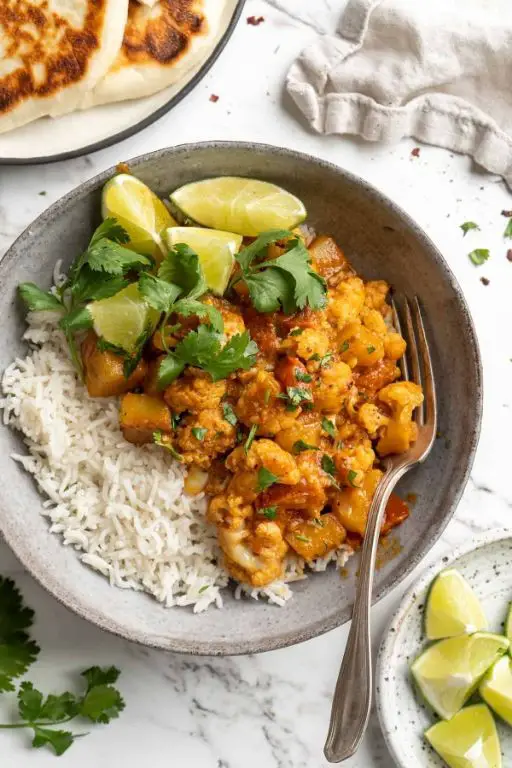 Cauliflower and Potato Curry
