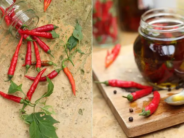 Cayenne Pepper Infused Olive Oil