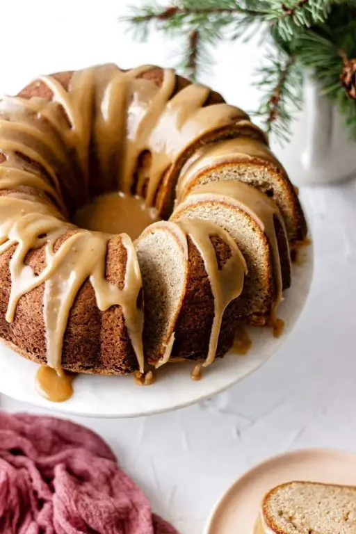 Chai Spice Holiday Bundt Cake