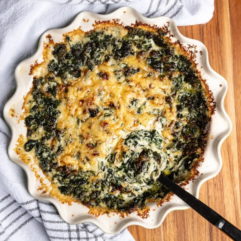 Chateaubriand with Creamy Spinach Gratin