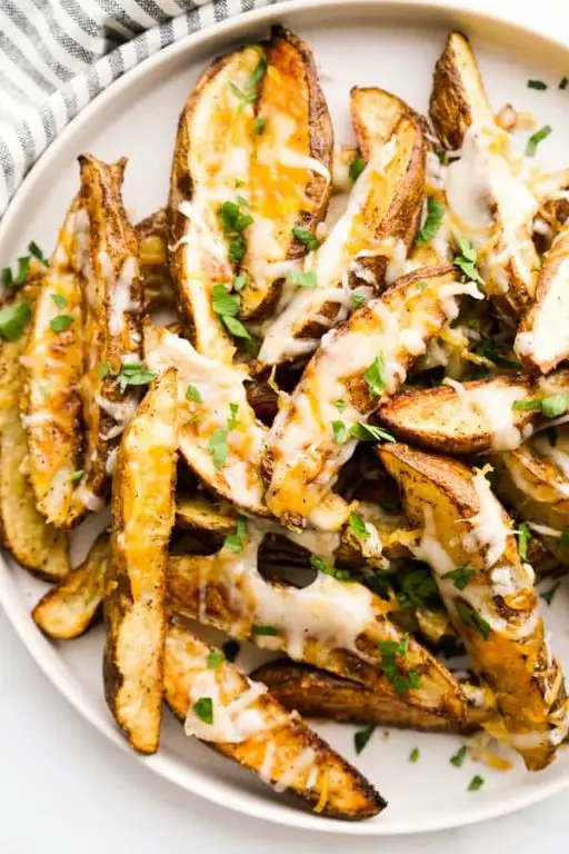 Cheddar and Chive Potato Wedges