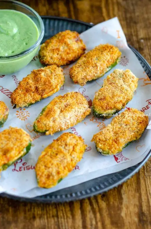 Cheesy Air Fryer Jalapeño Poppers