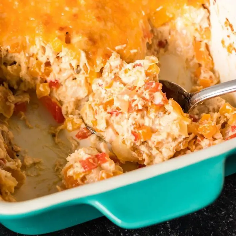 Cheesy Chicken Fajita Casserole Slow Cooker Style