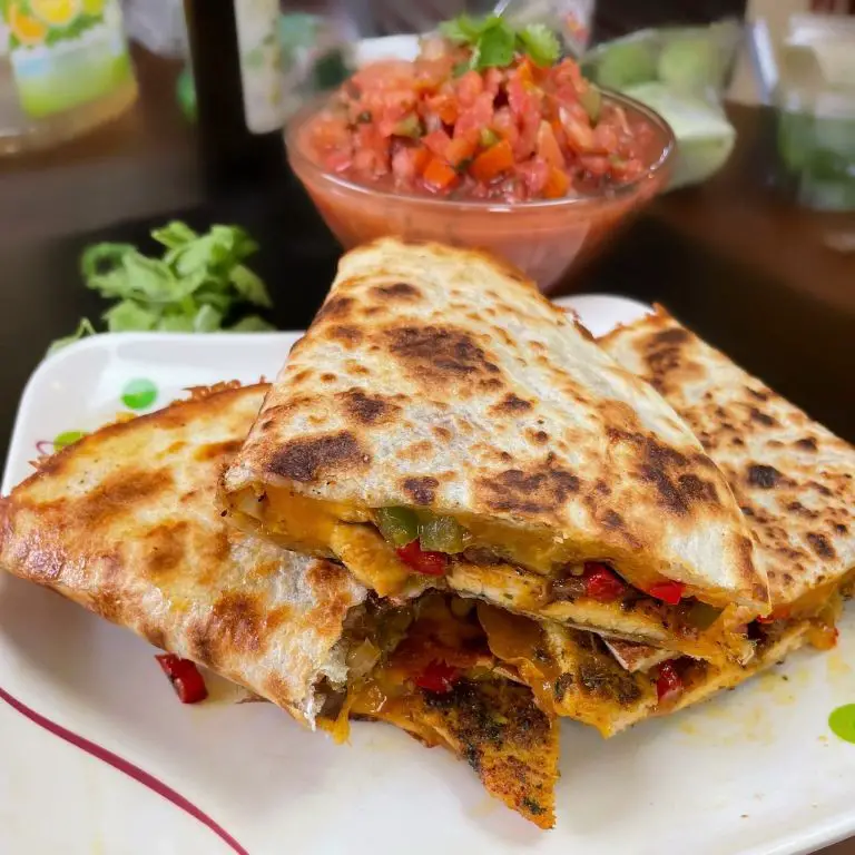 Cheesy Chicken Quesadillas
