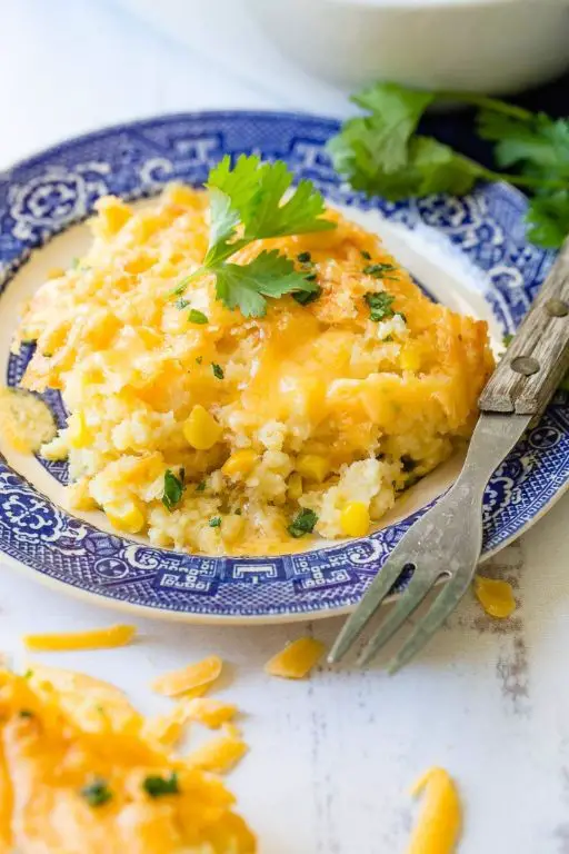 Cheesy Cornbread Casserole