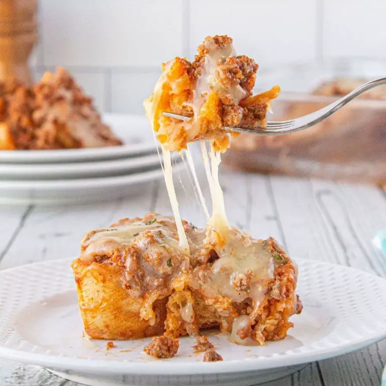 Cheesy Garlic Bread Casserole
