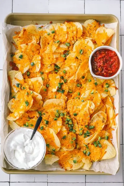 Cheesy Jalapeño Buffalo Chips