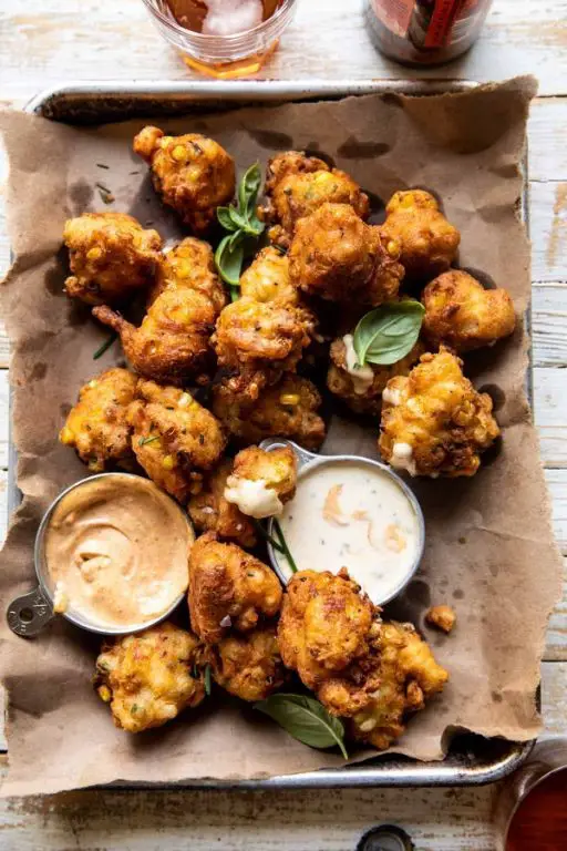 Cheesy Jalapeño Fried Corn