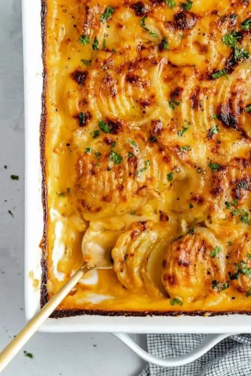 Cheesy Potato Au Gratin