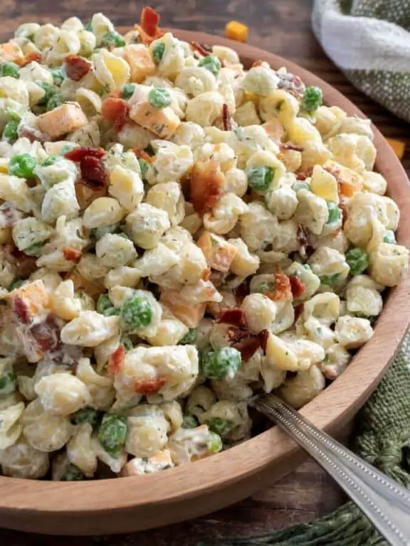 Cheesy Ranch Macaroni Salad