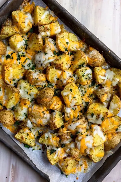 Cheesy Ranch Potato Wedges