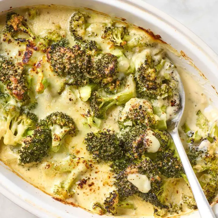 Cheesy Roasted Broccoli Casserole