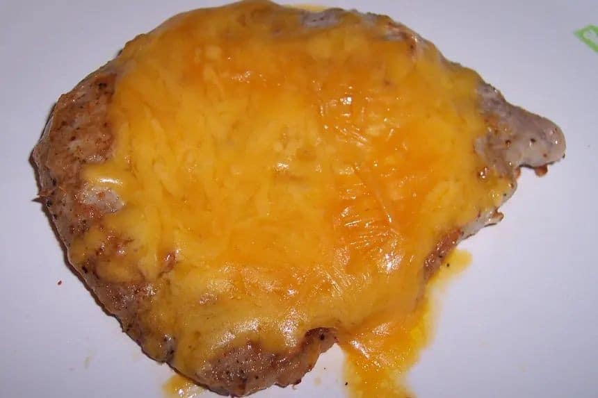 Cheesy Smothered Pork Chops