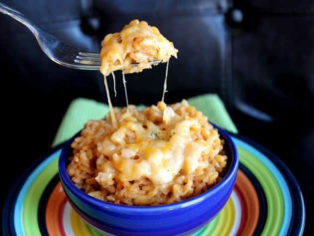 Cheesy Spanish Rice Casserole