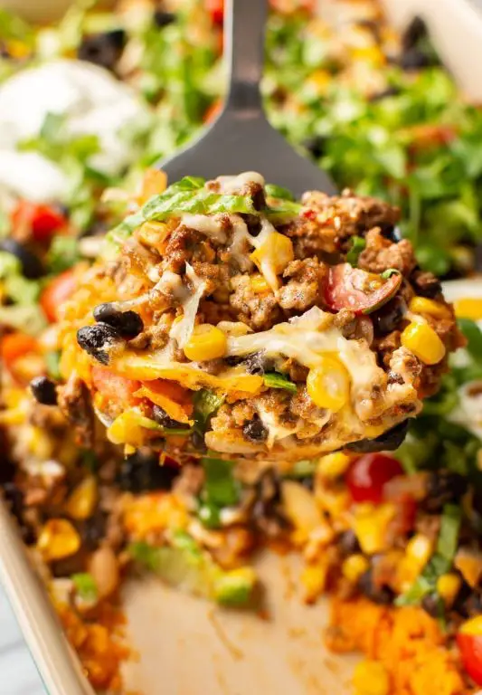 Cheesy Taco Casserole