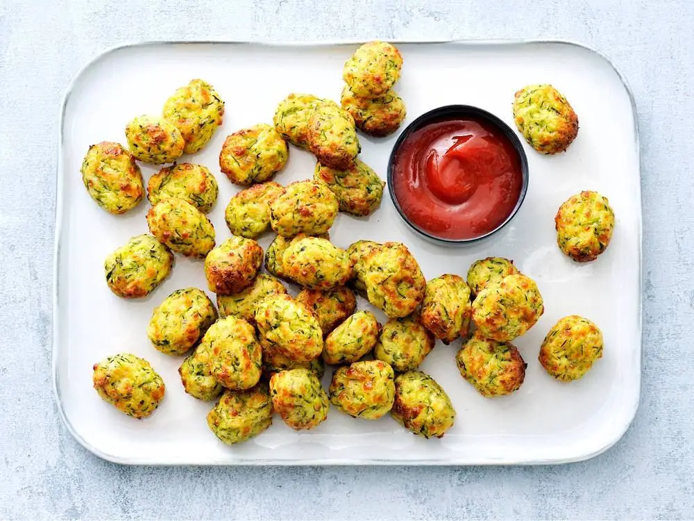 Cheesy Zucchini Tots