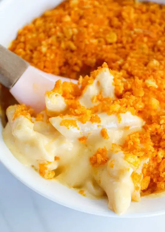 Cheetos-Crusted Mac and Cheese