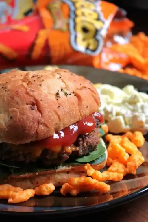 Cheetos-Stuffed Burgers