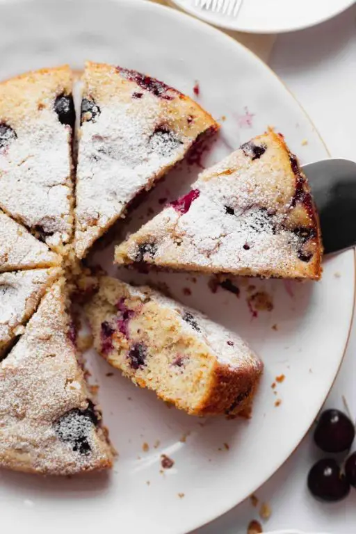 Cherry Almond Flourless Cake
