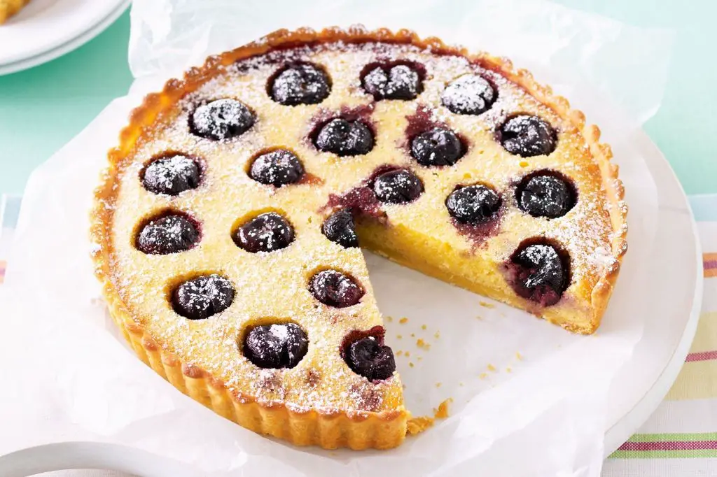 Cherry Almond Tart