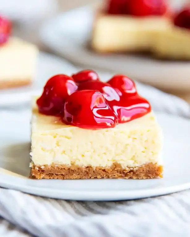 Cherry Cheesecake Bars