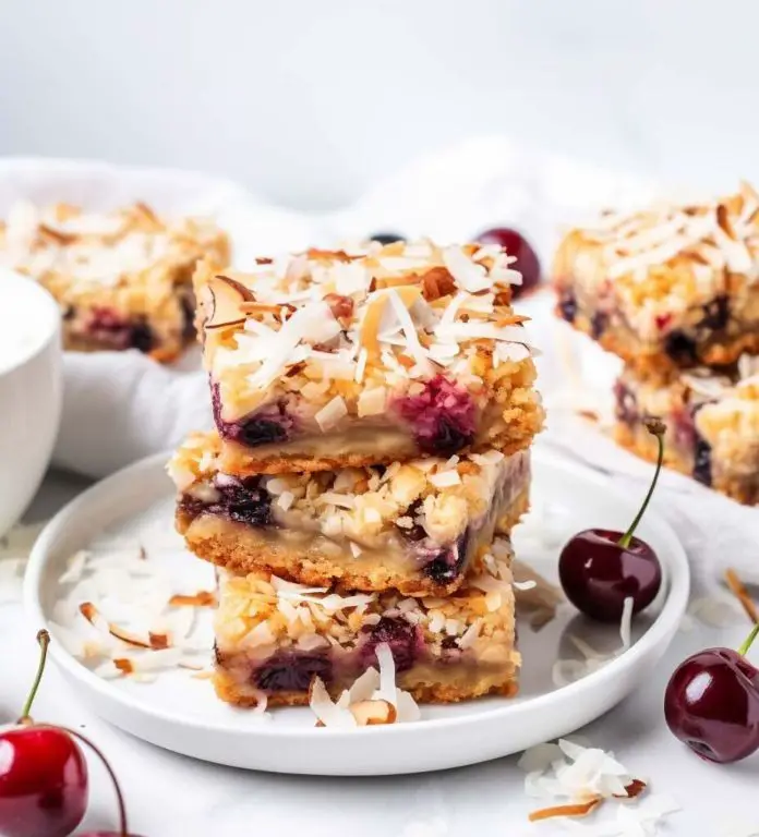 Cherry Cheesecake Magic Bars