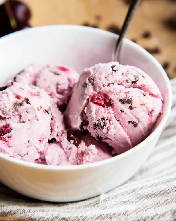 Cherry Chocolate Chip Ice Cream