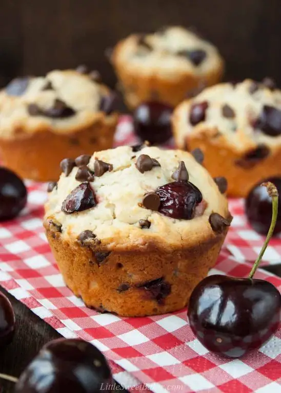 Cherry Chocolate Chip Muffins