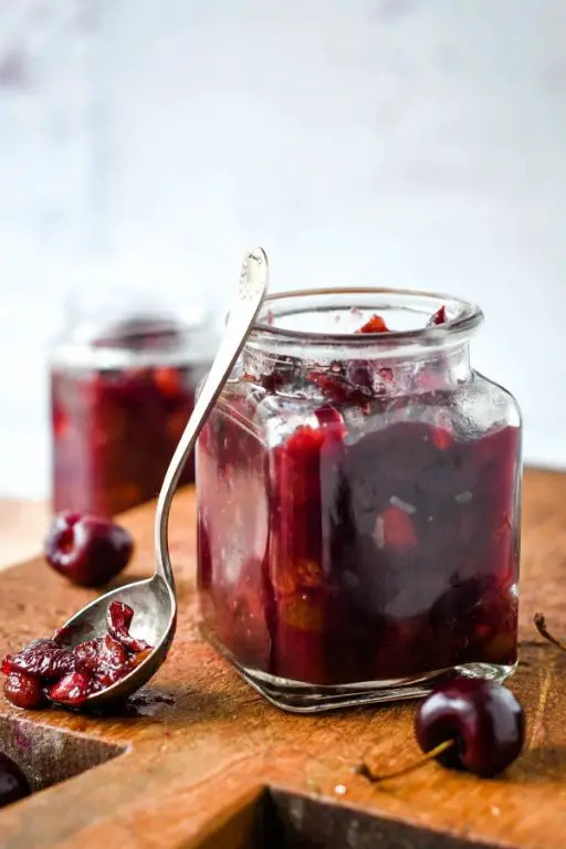 Cherry Chutney with Spices