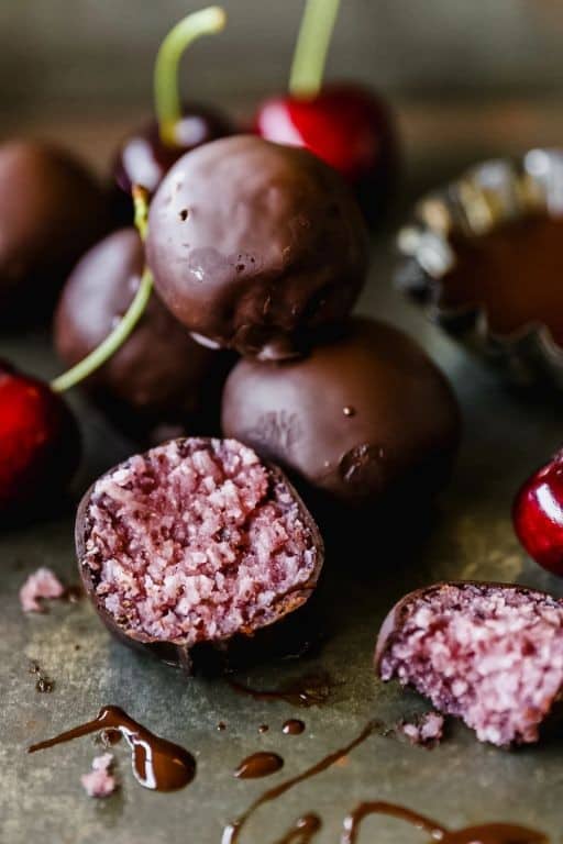 Cherry Coconut Bliss Balls
