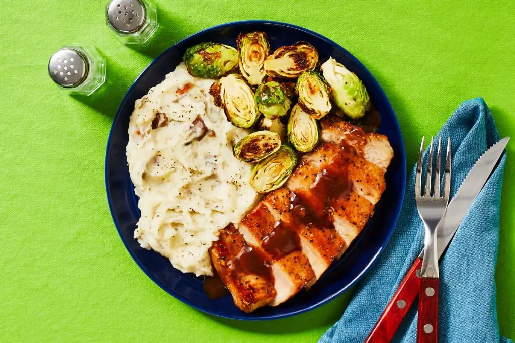 Cherry Glazed Pork Chops