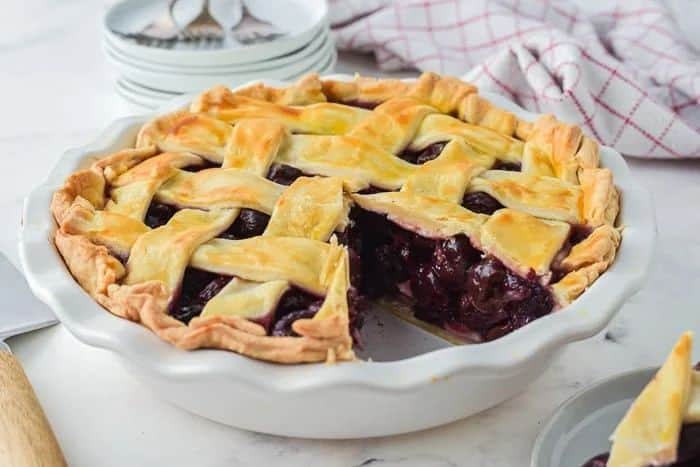 Cherry Pie with Bourbon Infusion