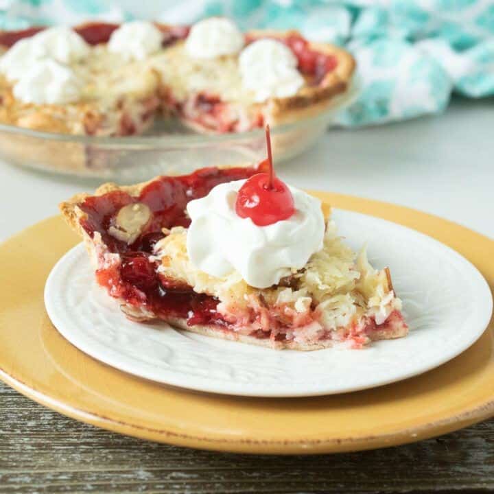 Cherry Pie with Coconut Crust