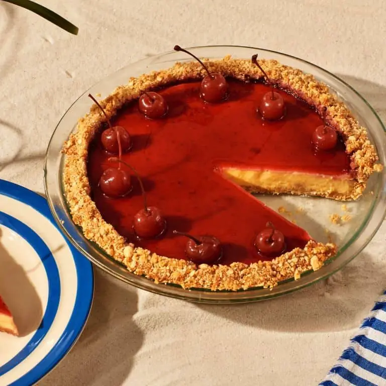 Cherry Pie with Lemon Zest