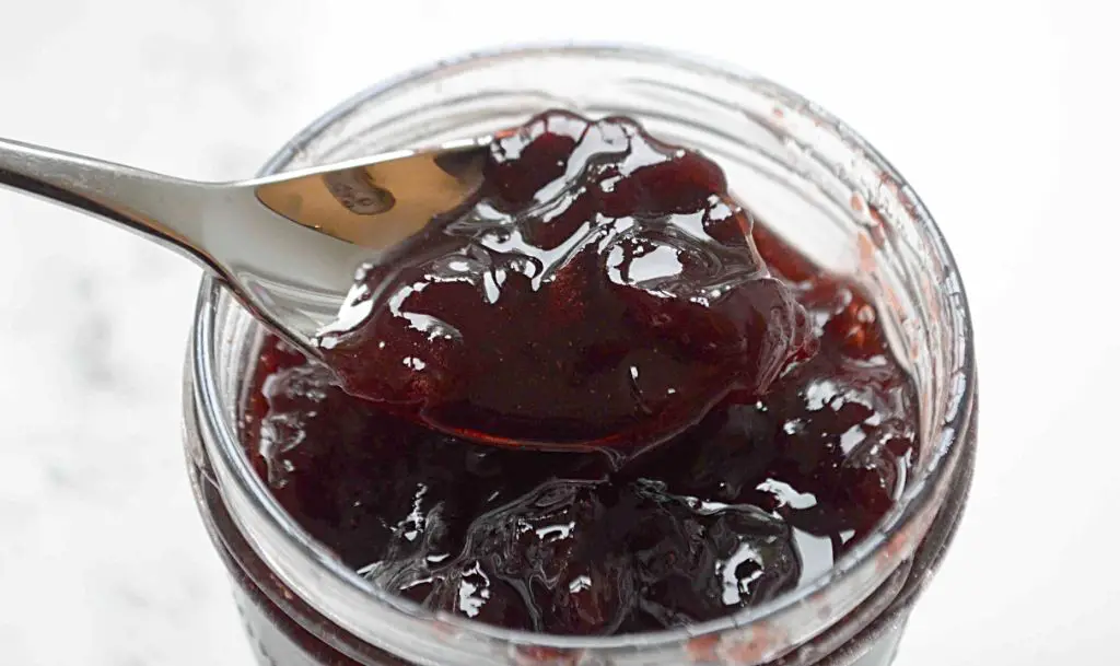 Cherry Plum Jam with Vanilla Beans