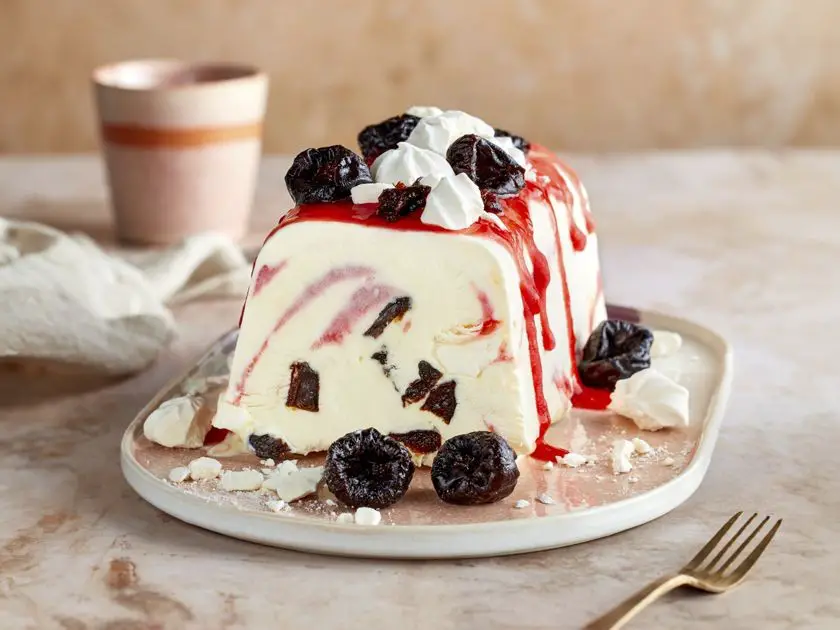 Cherry Plum and Yogurt Parfait